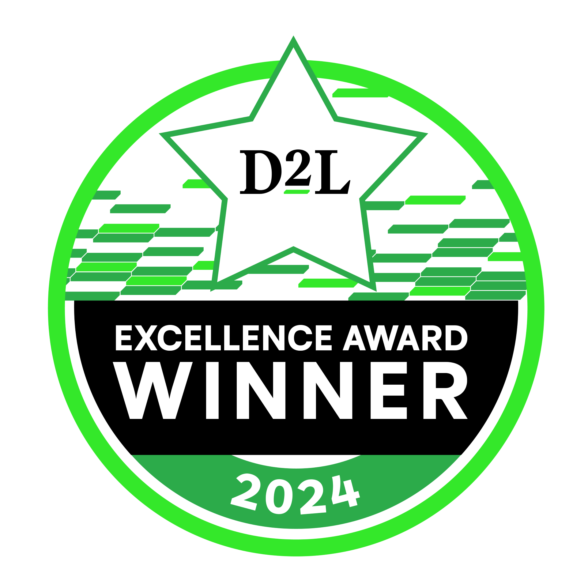 [D2L award graphic]