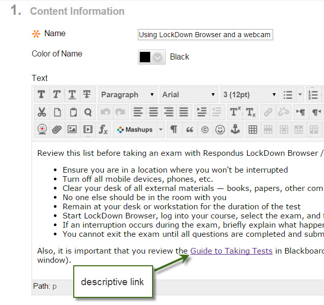 Bb Accessibility Tip Descriptive Links Cat Food